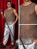 Shining Tank Top for Men&