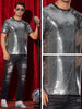 Sequin T Shirt for Men&
