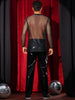 Glitter Mesh T Shirt for Men&