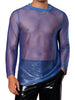 Glitter Mesh T Shirt for Men&