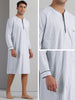 Striped Nightshirts for Men&