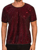 Sparkling Sequin T-Shirt for Men&