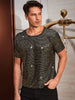 Sparkling Sequin T-Shirt for Men&