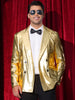 Sparkly Metallic Blazer for Men&