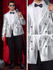 Sparkly Metallic Blazer for Men&