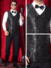 Sequin Vest for Men&
