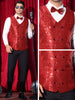 Sequin Vest for Men&