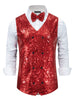 Sequin Vest for Men&
