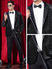 Velvet Sparkly Blazers for Men&