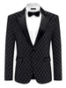 Velvet Sparkly Blazers for Men&