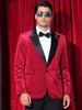Velvet Sparkly Blazers for Men&