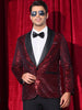 Sequin Argyle Blazer for Men&