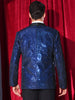 Sequin Argyle Blazer for Men&