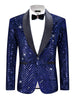 Sequin Argyle Blazer for Men&