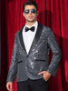 Sequin Argyle Blazer for Men&
