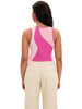 Onfers Color Block Tank Top for Women Summer Ribbed Sleeveless Crop Basic Going Out Tops