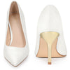 Pointy Toe Stiletto Heel Wedding Sparkly Heels Pumps for Women