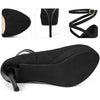 Cross Lace Up Stiletto Heels Platform Pumps for Women