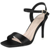 Squared Toe Stiletto Heel Sandals for Women