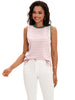 Onfers Womens Striped Tank Top Color Block Side Slits Crewneck Summer Tops Casual Loose Fit Sleeveless Shirts