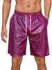 Shiny Shorts for Men&