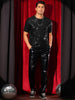 Sequin t Shirt for Men&
