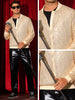 Sequin Varsity Jacket for Men&