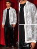 Sequin Varsity Jackets for Men&