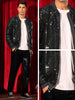 Sequin Varsity Jackets for Men&