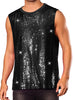 Sequin Tank Top for Men&