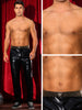 Rhinestone Fishnet Tank Top for Men&