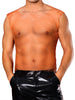 Rhinestone Fishnet Tank Top for Men&