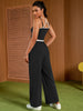 Onfers Womens Summer 2 Piece Outfits Tracksuit Cropped Camisole Tnak Tops Wide Leg Pants Casual Lounge Sets
