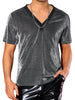 Glitter Sheer T-Shirt for Men&