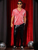 Glitter Sheer T-Shirt for Men&