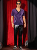 Glitter Sheer T-Shirt for Men&