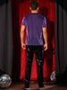 Glitter Sheer T-Shirt for Men&