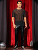 Sheer Mesh T-Shirt for Men&