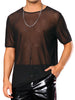 Sheer Mesh T-Shirt for Men&