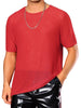 Sheer Mesh T-Shirt for Men&