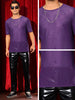 Sheer Mesh T-Shirt for Men&