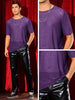 Sheer Mesh T-Shirt for Men&
