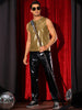 Metallic Tank Tops for Men&