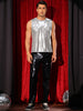 Metallic Tank Tops for Men&