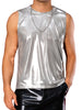 Metallic Tank Tops for Men&