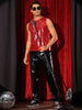 Metallic Tank Tops for Men&