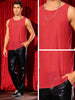 Mesh Sheer Tank Top for Men&