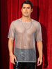 Mesh Sheer T-Shirt for Men&