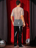Mesh Sheer T-Shirt for Men&