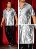 Crocodile Pattern Shirt for Men&